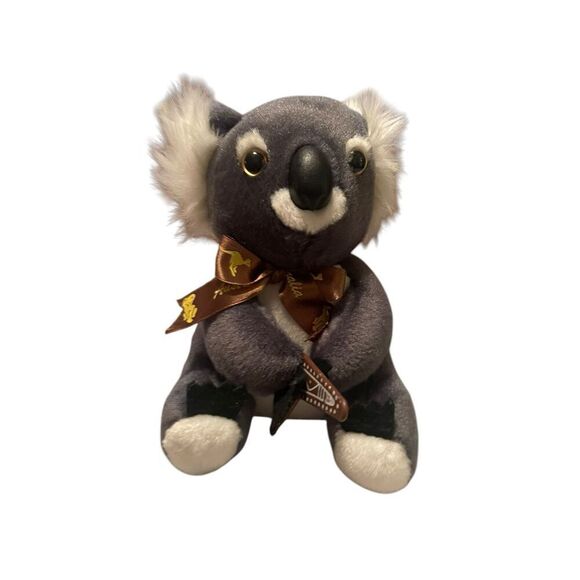 Kids Gray Polyester Nylon Fiber Koala Plush Toy Stuffed Animal - Picture 1 of 9